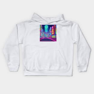 Tokyo - A Neon Wonderland Kids Hoodie